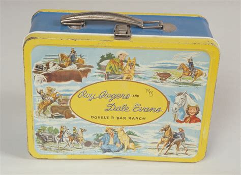 roy rogers metal lunch box|roy rogers lunch box worth.